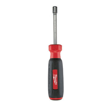 Magnetic Nut Driver, 3/16 in Drive, 7 in lg, Alloy Steel
