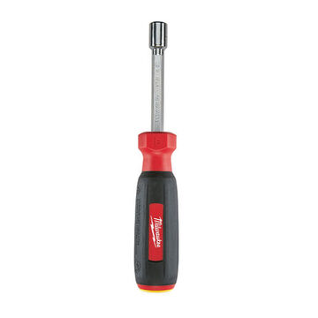Magnetic Nut Driver, 8 mm Drive, 7 in lg, Alloy Steel