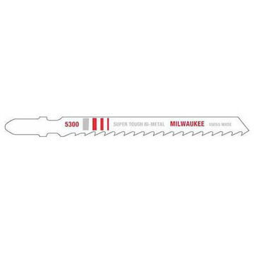 Blade Heavy-duty Jig Saw, 6t, 4 In Lg, Bi-metal