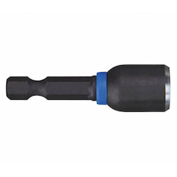 Magnetic Nut Driver, 3/8 in Drive, 1-7/8 in lg, Alloy Steel