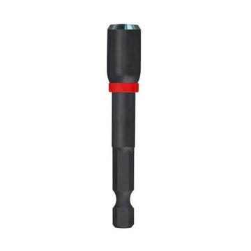 Magnetic Nut Driver, 7 mm Drive, 2-9/16 in lg, Alloy Steel