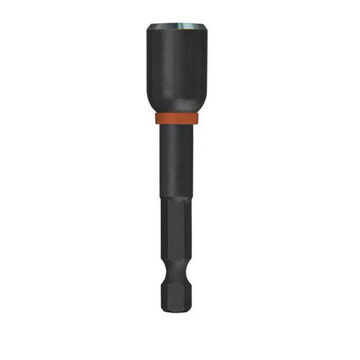Magnetic Nut Driver, 12 mm Drive, 2-9/16 in lg, Alloy Steel