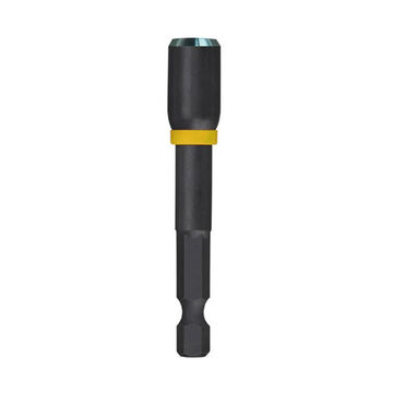 Magnetic Nut Driver, 8 mm Drive, 2-9/16 in lg, Alloy Steel