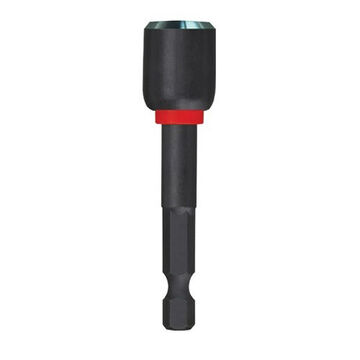 Magnetic Nut Driver, 13 mm Drive, 2-9/16 in lg, Alloy Steel
