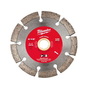 Blade Tuck Point Circular Saw, 4-1/2 In Dia