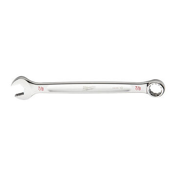 Wrench Combination, Steel, 7/8 In Opening, 11.61 In Lg