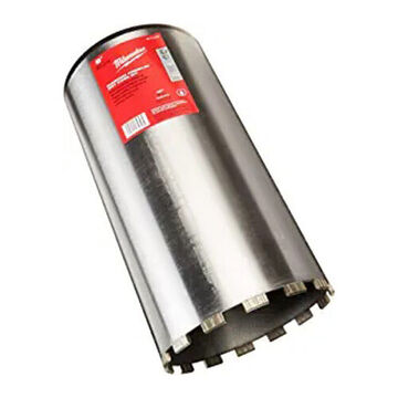 Diamond Premium Wet Core Bit, 15 in dp Dril, 1-1/4 in Shank, 15 in lg