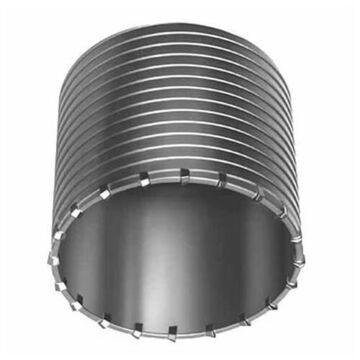 Heavy-Duty Core Bit, 4-1/16 in dp Dril, 12/18 in Shank, Carbide