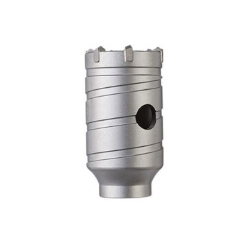 Core Bit Masonry, 2 In Dp Dril, 3-1/8 In Shank, 2 In Lg, Carbide
