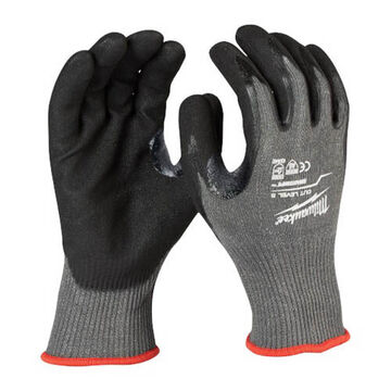 Breathable Dipped Unisex Safety Gloves, 2X-Large, 10.5 in lg, Nitrile