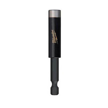 Bit Holder Standard Magnetic Driving, 1/4 In Drive, 3 In, Steel