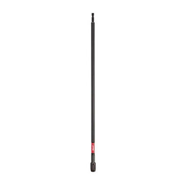 Bit Holder Impact Locking, 1/4 In Drive, 18 In, Steel