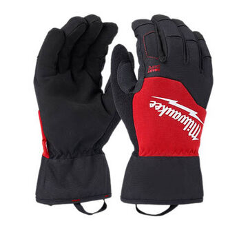Winter Performance Safety Gloves, Large, 7.63 to 7.86 in lg, Latex