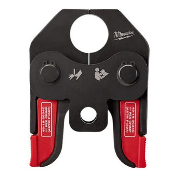 Crimping Jaw Pex, Steel, 1.45 In Wd, 4.8 In Lg, 3.7 In Ht, 1 In Capacity