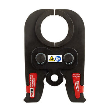 Crimping Jaw Pex, Steel, 11.25 In Wd, 10.25 In Lg, 2.75 In Ht, 2 In Capacity