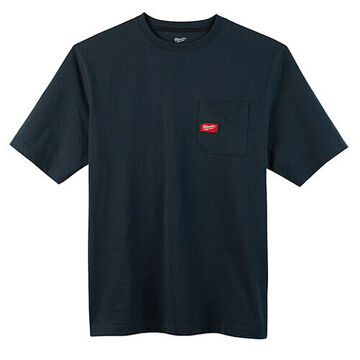 Heavy-Duty T-Shirt, Men, 2X-Large, Cotton/Polyester