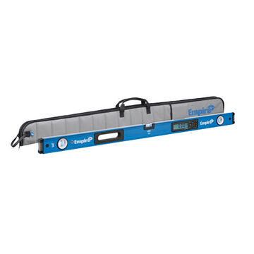 Level Digital Box, 0.0005 In/in Accuracy, 2.5 In Wd X 48 In Lg X 2-3/4 In Ht, Aluminum