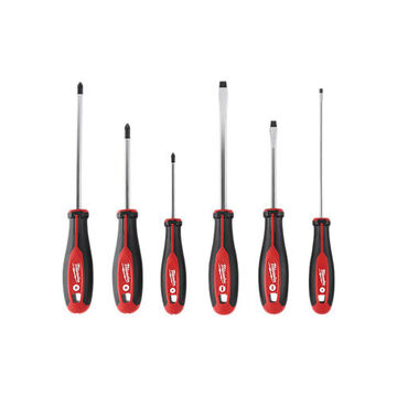 Screwdriver Set Hex, Chrome Forged Steel/plastic/rubber, 6 Pieces