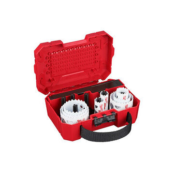 Automotive Hole Saw Kit, Bi-Metal, 11 Pieces