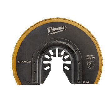 Blade Oscillating, Segmented Multi-tool, 3.5 In Lg, Bi-metal