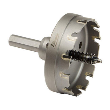 Hole Cutter One-piece, 2-1/2 In, 0.1875 In Cut Depth
