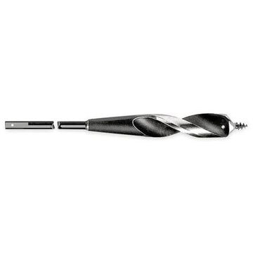 Cable Bit Heavy-duty, 3/16 In Shank, Bright High Speed Steel, 3/4 In Dia X 72 In Lg