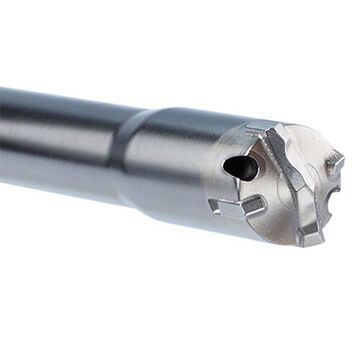 Drill Bit 4-cutter Vacuum, 5/8 In Dia X 14 In Lg, Carbide, 10 Mm Shank, 9-1/2 In Dp Cut