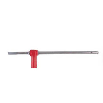4-Cutter Vacuum Drill Bit, 5/8 in Dia x 23 in lg, Carbide, 18 mm Shank, 15.75 in dp Cut