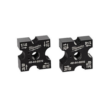Replacement Cutting Die Set, Steel, 1/2 in-13 UNC, 2 Pc