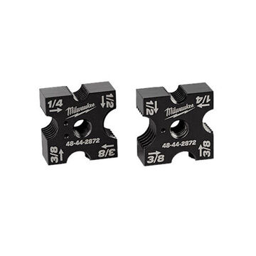 Set Cutting Die Replacement, Steel, 1/2 In-13 Unc, 2 Pc