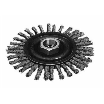 Wheel Stringer Bead, Stainless Steel, 4 In Dia, 12000 Rpm