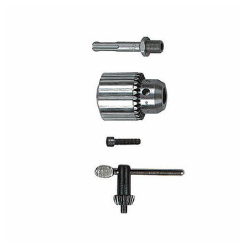 SDS Plus to Chuck Bit Adapter Kit, Metal, Bright