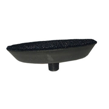 Backing Pad Replacement, Polypropylene, Black, 3 In Dia