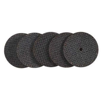 Wheel Cut-off, 1-1/2 In Dia X 0.045 In Thk, 7/8 In Arbor, Coarse, Fiber Reinforced, 40000 Rpm