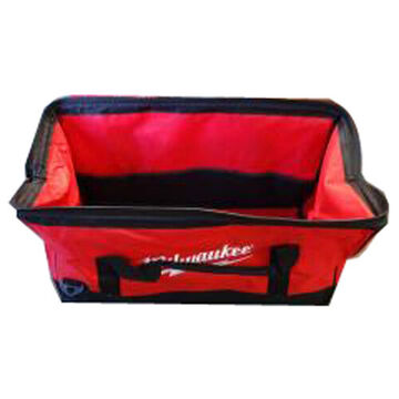 Contractor Tool Bag, 12 in wd x 22 in lg x 12 in ht, 600 Denier