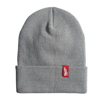Cap Cuffed, Lightweight, Thinsulate Beanie, Universal, Gray Acrylic