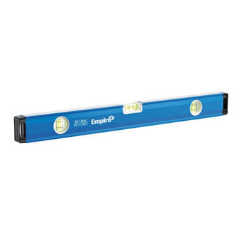 Level Compact Torpedo, Aluminum, 1 In Wd, 24 In Lg, 3 Vials