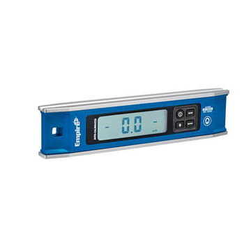 Level Digital Magnetic Torpedo, Aluminum/plastic, 1 In Wd, 9 In Lg