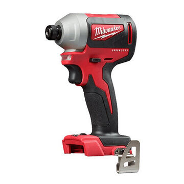 Impact Driver Bare Tool, 2.25 in wd, 5.1 in lg, 7.75 in ht, 1/4 in Drive, 1600 in-lb, 0 to 3400 rpm, 18 V