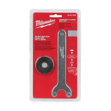 Nut Kit Grinder Flange, Metal, 5/8 In-11, 3pc