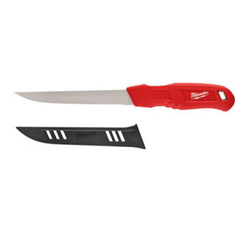 Knife Smooth Blade Insulation, Stainless Steel, Straight, 12 In