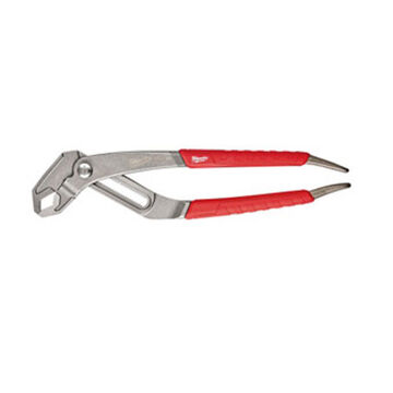 Pliers Quick-adjust/hex Jaw, Alloy Steel, Polished, 12 In Lg, Comfort Grip