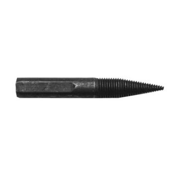 Screw Single Ended Feed, Steel, Rust Inhibitor, 3/8 In Thread, 9/16 In