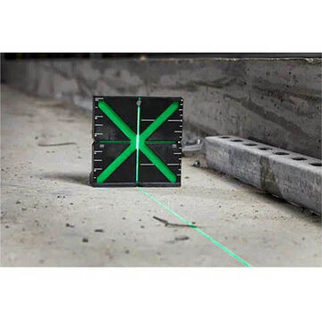 Target High Visibility Laser, Plastic, 4 In X 4 In X 1 In
