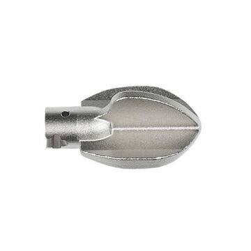 Spade Head, Small Opening Tool, 7/8 in Connection, Rust Guard Plated Steel, 1.61 in wd x 3 in lg x 1.59 in ht