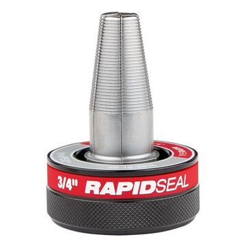 Expansion Head Rapid Seal, Chrome Plated Steel, 3/4 In