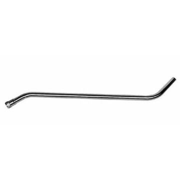 Double Bend Floor Wand, Steel, Durable Chrome Plated, 1-1/2 in