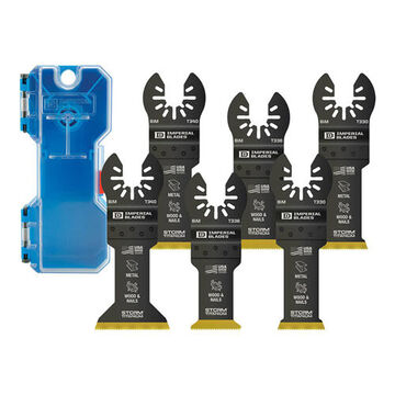 Blade Set Multi-tool, 1.125 In, Titanium, 6 Pieces/case