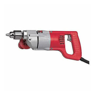 Electric Drill Driver, 1/2 in Keyed Chuck, 600 rpm, 120 V, Trigger Speed Control