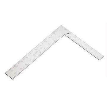 Framing Square Heavy-duty, Aluminum/steel, 8 In Wd, 12 In Lg, 1/16 In Thk, Epoxy